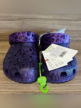 Crocs x Stray Rats Ultraviolet Classic Clogs M7/W9 - Rare HTF